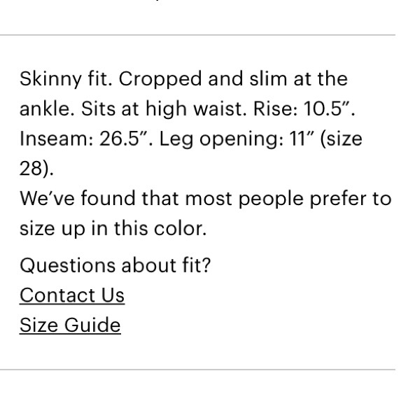 Everlane NWT The High Rise Skinny Jeans - Picture 5 of 12